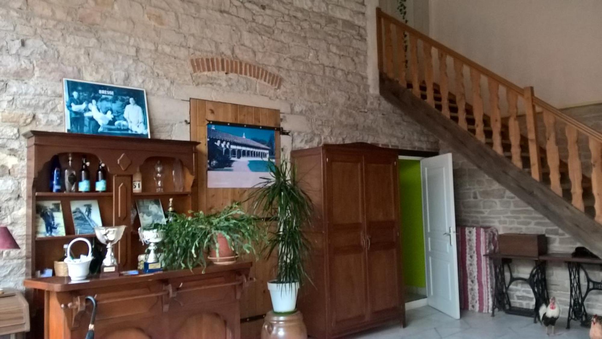 Bed and Breakfast La Ferme Du Grand Faubourg Pont-de-Vaux Esterno foto